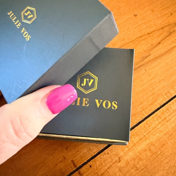 Julie Vos Gold Ring with Blue Accents - Picture 5 of 6